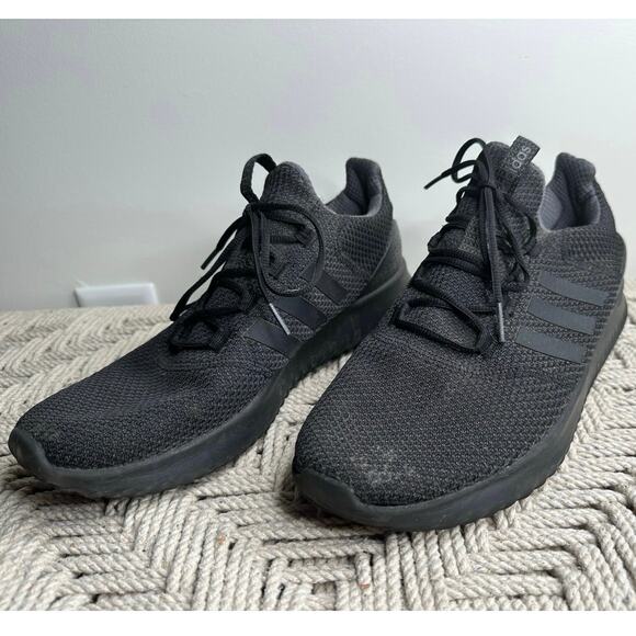 Adidas: Black Cloud Foam Sneakers - Picture 10 of 10